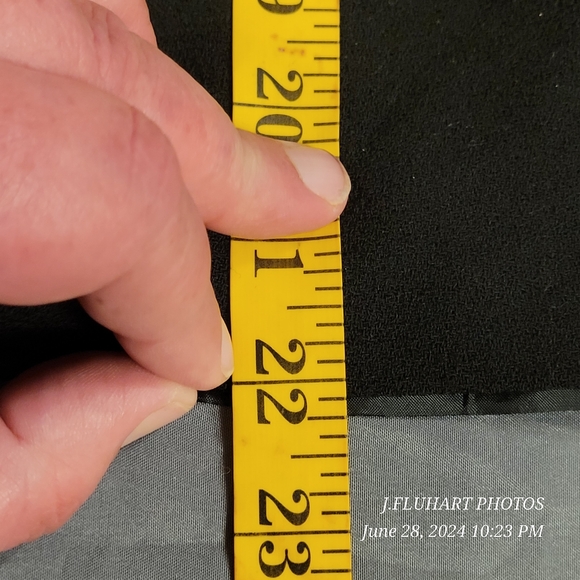 Vintage 100% Wool Lined Skirt Missing Brand Tag 1970's - Picture 6 of 15